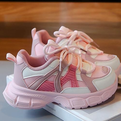 IWIHMIV Toddler Girl Sneakers Kids Running Shoes Tennis Shoes for Boys Kids Breathable Lightweight Casual Sport Athletic Shoes4