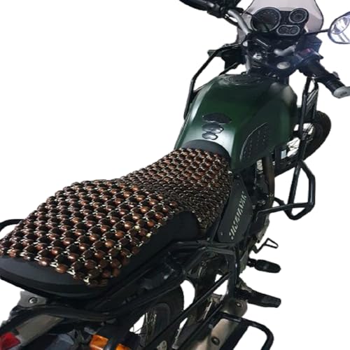 Q1 Beads Acupuncture Wooden Beads Bike Seat Cover 1 Count - Image 6