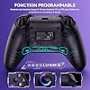 ECHTPower Manette Switch Galaxy, 2025 Nouvelle Manette Switch 2 Sans Fil avec RGB/Hall Trigger/Macro/Shift/Turbo/Vibration, Manette Pro Controller Bluetooth Compatible avec PC/Switch/OLED/Adroid/iOS