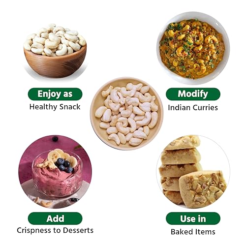 Image of Nutado Preimum Cashew Whole 400g (200g x 2),Nutritious & Delicious, Premium Kaju nuts, Rich in Protein, Magnesium & Phosphorus, Deluxe Size & Crunchy Nuts|Gluten Free & Plant based Protein