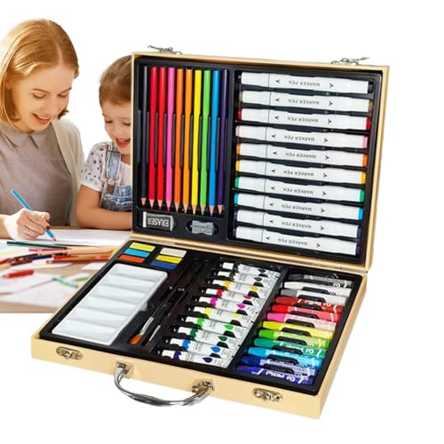 Set de peinture aquarelle aux couleurs vibrantes pour artistes et étudiants
