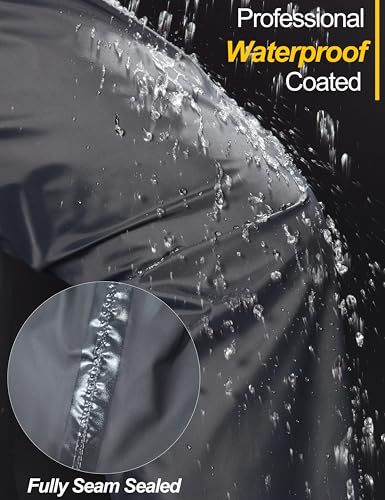 Little Donkey Andy Women's Lightweight Packable Waterproof Rain Pants with Pockets for Hiking Travel Fishing3