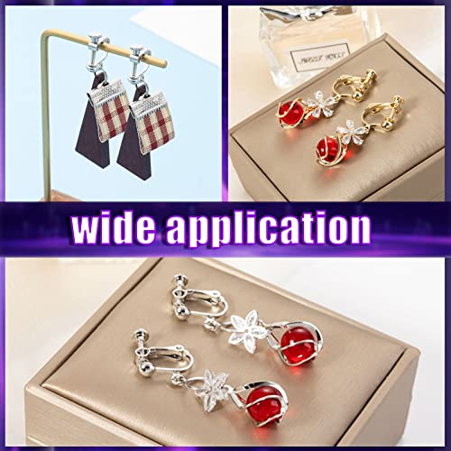 32 Piezas Convertidores de Aretes Clip-on No Perforados miniatura 7