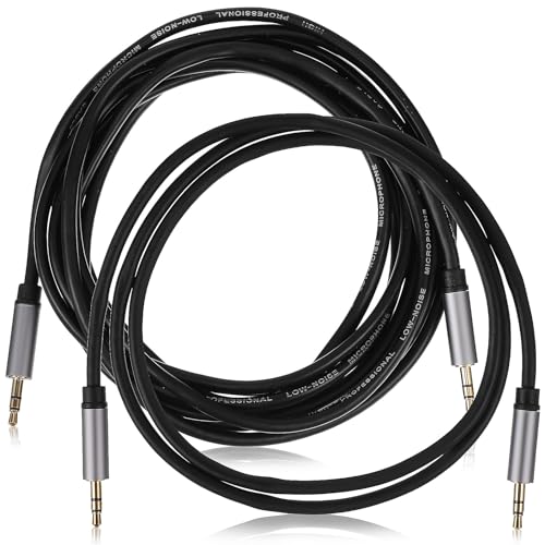 Cable de audio auxiliar 5mm Kisangel 2 piezas miniatura 1