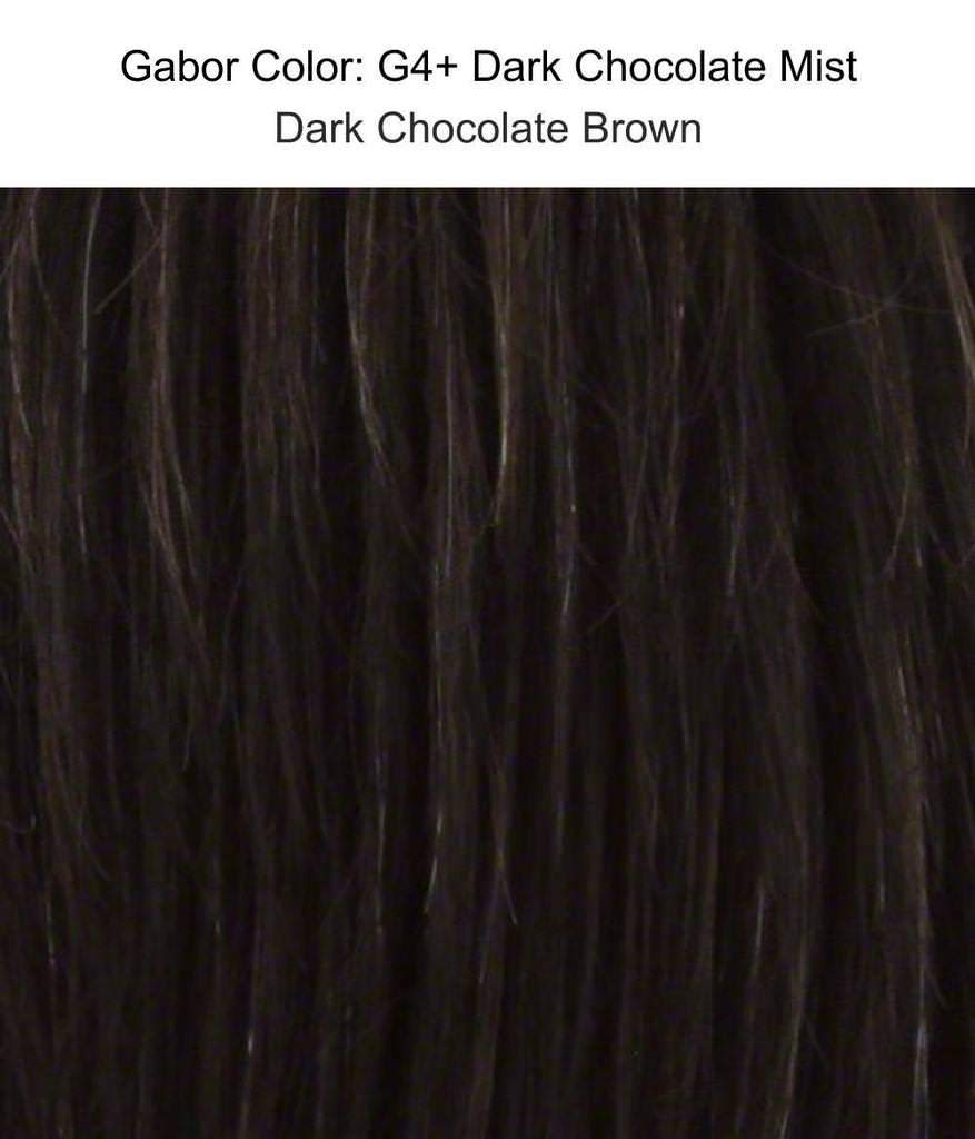 Bundle - 5 items: Instinct Average-Large Wig by Gabor, Christy's Wigs Q & A Booklet, 2oz Travel Size Wig Shampoo, Wig Cap & Wide Tooth Comb - Color: G4+