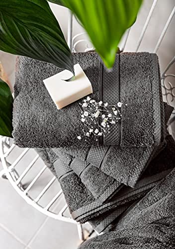 Komfortec Ensemble de Serviettes 8 Pièces, 100% Coton – vue 2