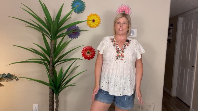 Flowy V-Neck Lace Top
