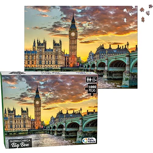 Quebra-Cabeça Big Ben - 1000 Pçs