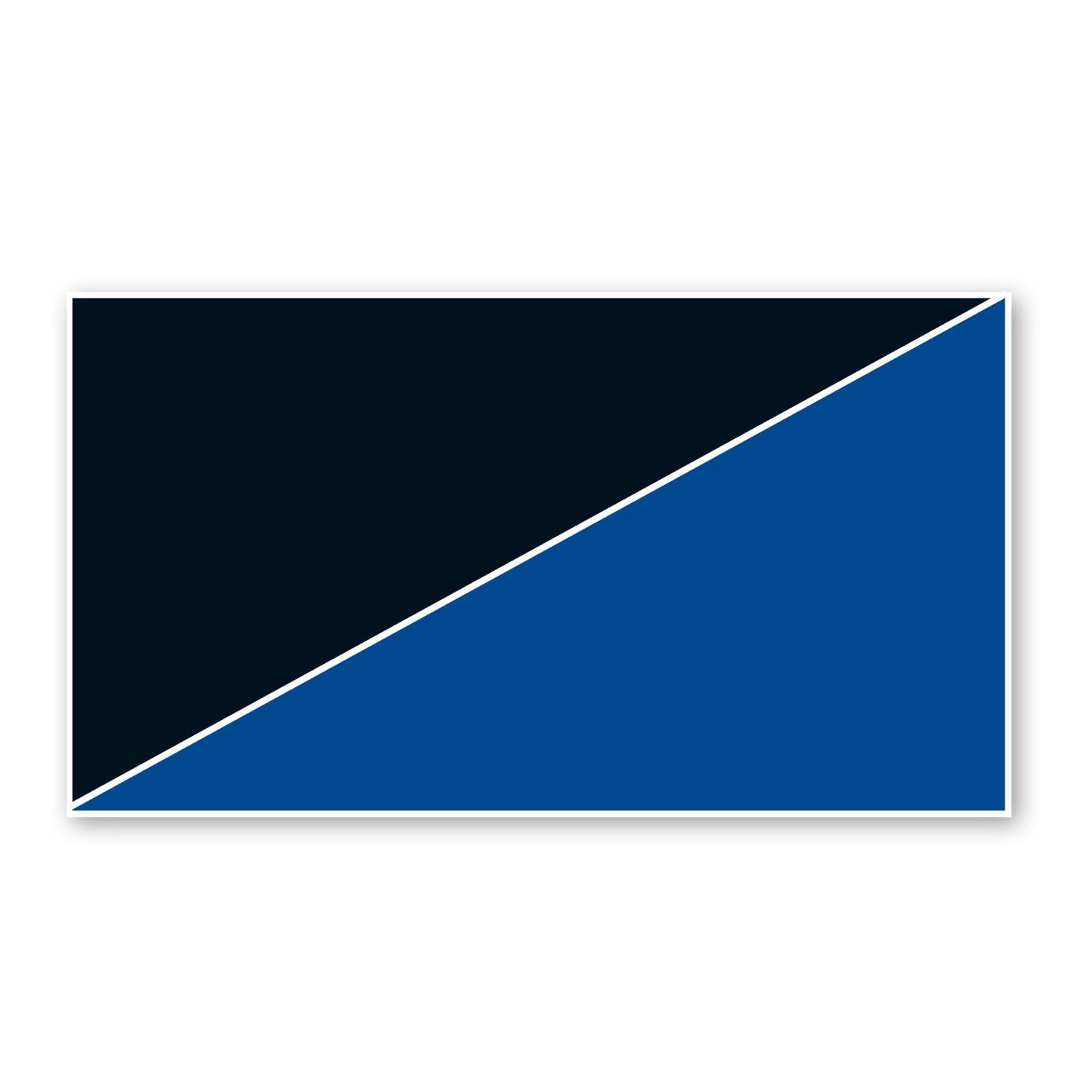 Amtra Sfondo Doppio Black/Blue - Sfondo Poster per Acquario, Decorazione a Doppia Stampa HD, Double Face, Impermeabile, Formato 45x100 cm