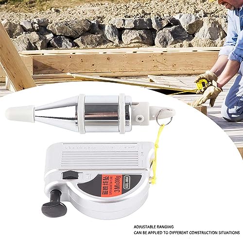 Plumb Bob Magnético, Martelo de Fio de Suspensão Automático, Plumb Bob Setter 3/6m Plumb Bob Magnéti