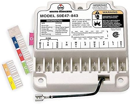 Furnace Control Module - W50E47843, 24V, White