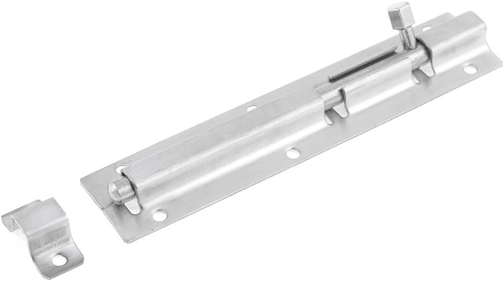 uxcell 4.9" Stainless Steel Gate Door Latch Security Barrel Bolt