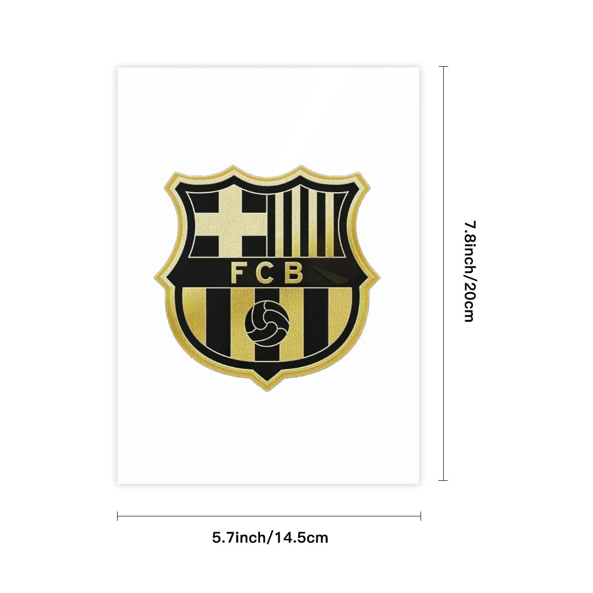 Amazon.co.jp: FCバルセロナ 防水ステッカー スケートボード