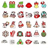 【Charmantes Breloques pour Chaussures】À l'approche de Noël, que faire de nos jolies chaussures en crocodile que nous portons tous les jours ? Mettez-les sur de jolies breloques de Noël ! Les breloques pour chaussures Pwsap sur le thème de Noël sont de couleurs vives et de formes éclatantes. Elles rendent vos chaussures uniques et ajoutent une touche festive à ce jour spécial. Elles plairont à tous les enfants, filles, garçons, femmes et filles !