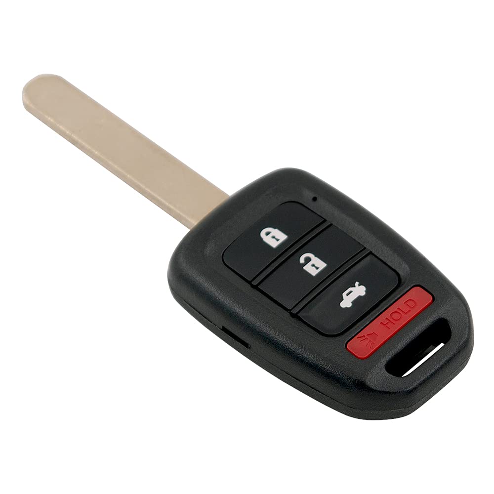 Keyless2Go Repuesto para llavero remoto de entrada sin llave para vehículos Honda Accord y Civic seleccionados 2016 2017 35118-T2A-A60