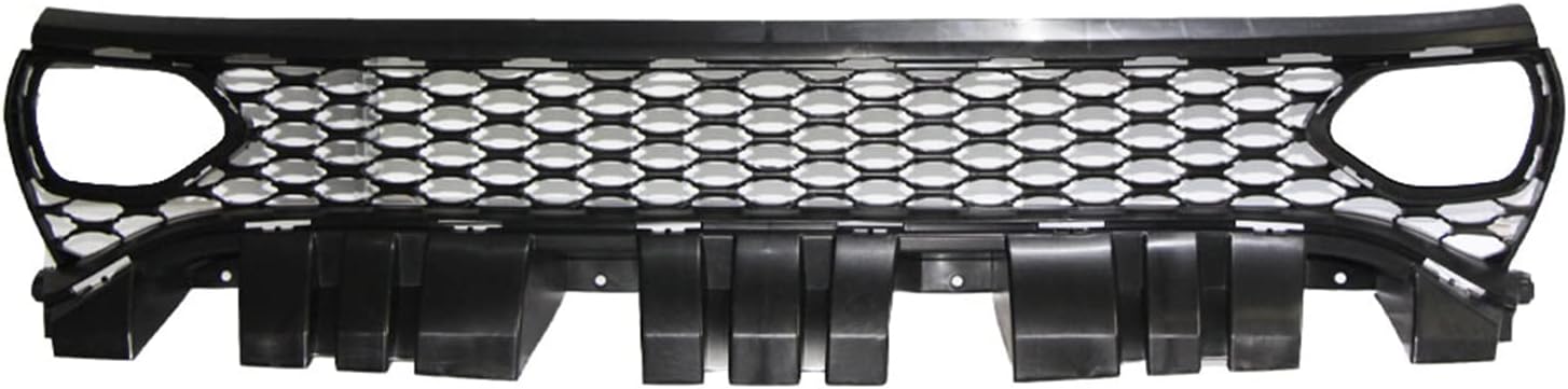 YLT AUTO Front Bumper Cover Grille Grill Replacement Shroud Black Front Air Intake for 2015-2021 for Dodge Charger SRT R/T SXT GT