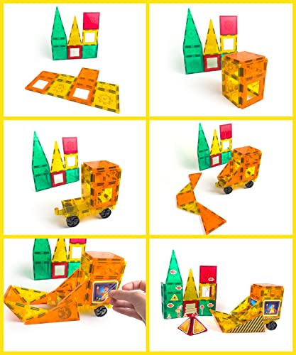 Tytan Tiles 60-Piece Construction Magnetic Building Set — view 6