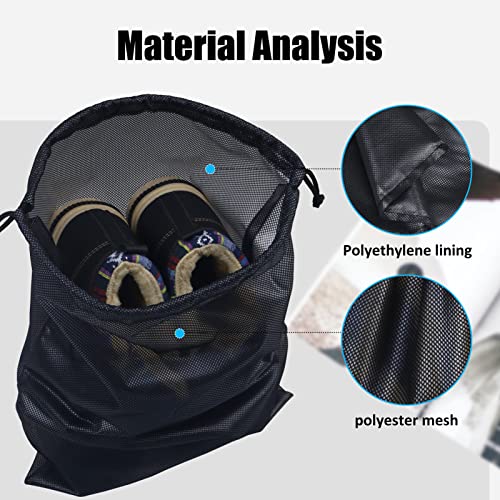 Gloppie Shoe Bags For Travel Shoe Bag Travel Shoe Bags For Packing Shoe Storage Bag Packing Essentials For Travel Storage Bags For Luggage Sneaker Bag (2 Pack) #TOP1