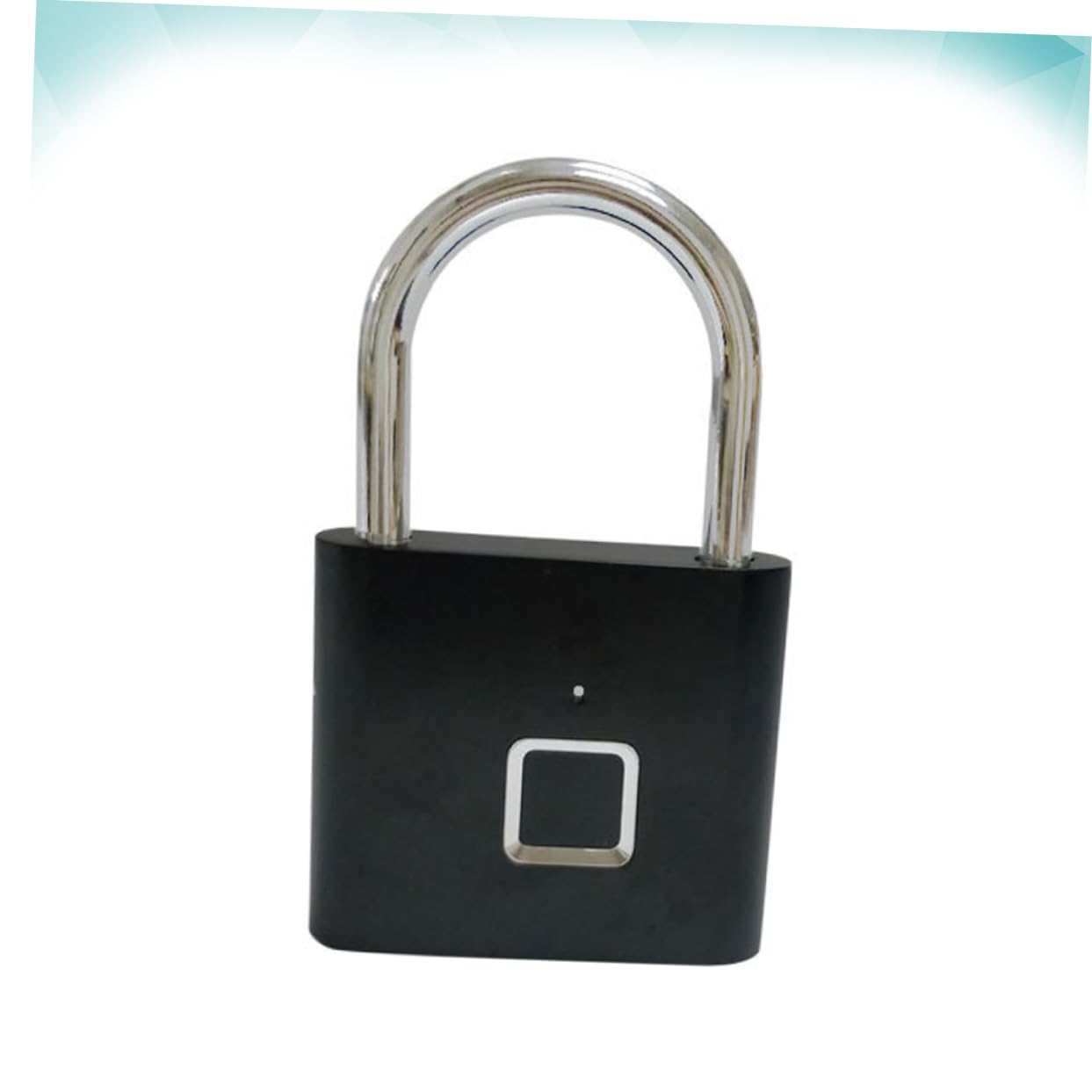 Cadenas Intelligent à Empreinte Digitale Noir, Alliage Acier, 96 G