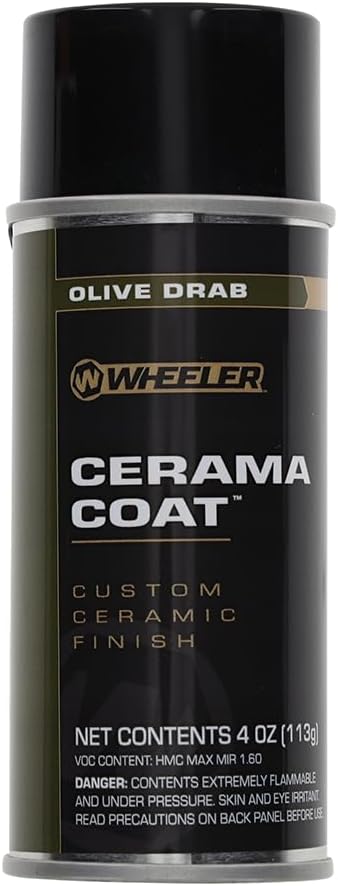 Wheeler Cerama-Coat, Spray On Ceramic Coating for Customizable, Scratch Resistant, Non-Reflective Matte Coating