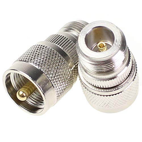 Adaptador exgoofit N hembra a PL259 macho 3 unidades miniatura 4
