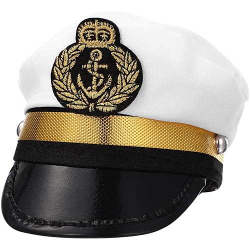 Sombreros Ajustables para Mascotas Capitán Navegante 2 Pzs miniatura 7