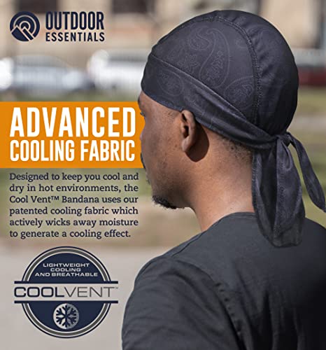 Outdooressentials Cooling Helmet Liner - Motorcycle Headwraps For Men - Do Rag Bandanas For Men - Bandana Skull Cap Biker Cap #TOP1