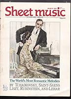Sheet Music Magazine: March 1987-"Easy Organ edition. " World"s most romantic melodies; Issue B005KDGZOC Book Cover