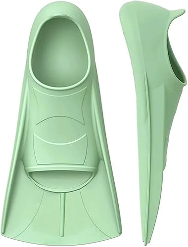 Miniatura 9 de Zapatos de rana de silicona, aletas cortas antideslizantes suaves para entrenamiento de natación, adecuados tanto para hombres como para mujeres
