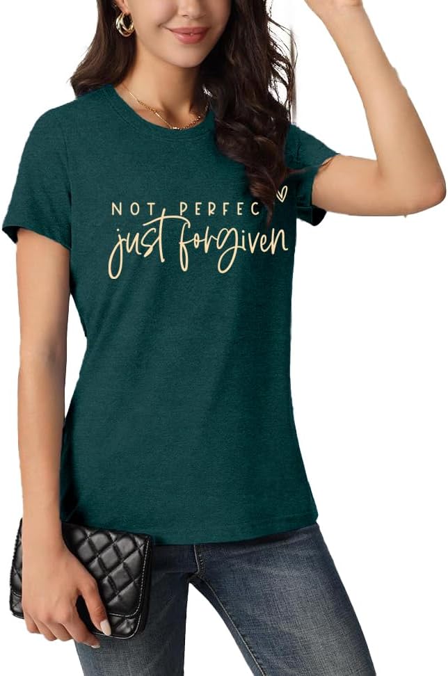 Christian Shirts for Women Jesus Shirt Inspirational Tee Tops - Image 5
