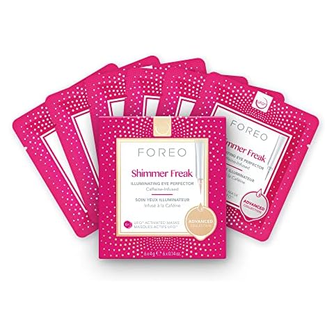 FOREO UFO Shimmer Freak, mascarilla facial activa para ojeras e hinchazón Cover