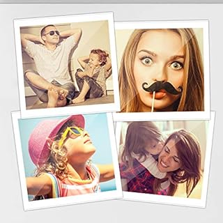 Shot2go personalised magnetic photo fridge frame clear pockets passport 35x45mm 4 pack