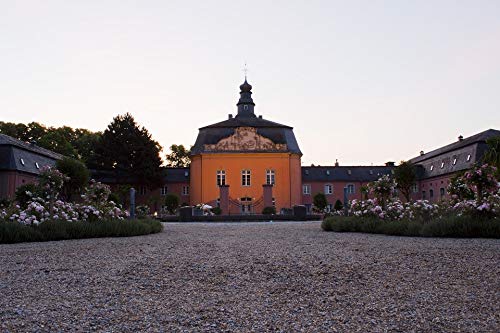 Home Comforts Mnchengladbach Castle Castle Park Schlossgarten-20 Inch By 30 Inch Laminated Poster With Bright Colors And Vivid Imagery-Fits Perfectly In Many Attractive Frames
