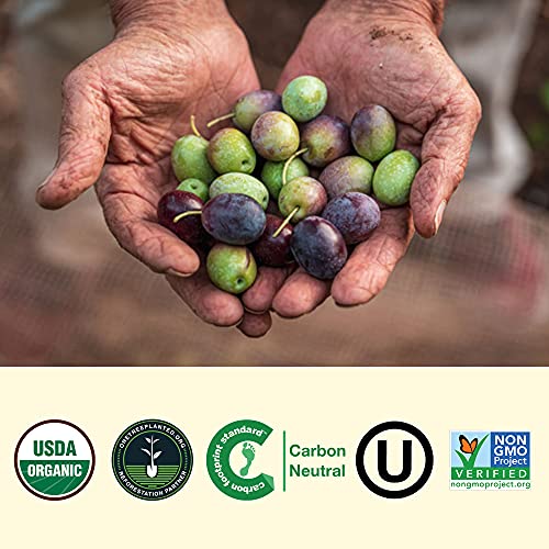 O-Live & Co. - 100% Organic Extra Virgin Olive Oil, Cold Pressed, Premium Olive Oil As Cooking Oil Or Salad Dressing, Versatile Olive Oil Extra Virgin, 33Fl Oz (1L) #TOP6