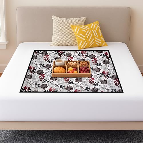 Image of Star Weaves Waterproof Bed Server /Food Mat /Bedsheet Protector /Reversible in 3 Layered Heavy Material(Colour and Print Might Vary According to Availability) / bed server mat Reversible / Place Mat