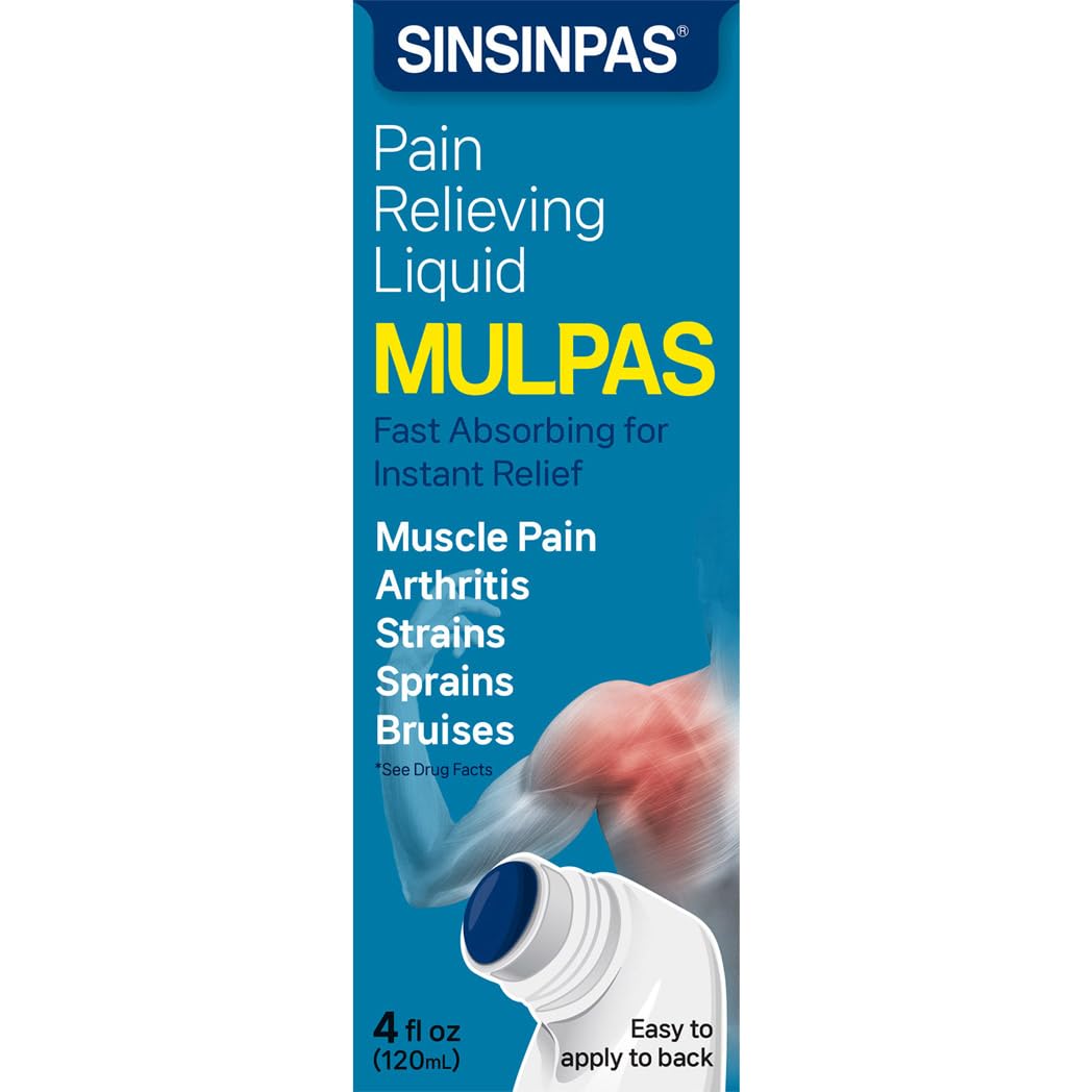 MULPAS Pain Relieving Liquid, 4 fl oz 1