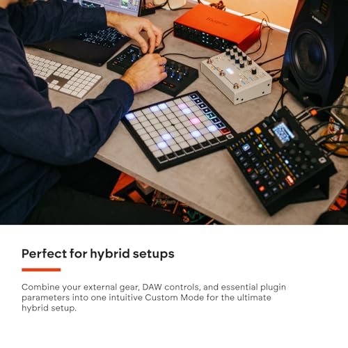 Image of Novation Launch Control 3 USB MIDI Control Surface | USB, 16 Endless Encoders, 8 Assignable Buttons, OLED Display, 5-Pin MIDI I /O, 7 Custom Modes