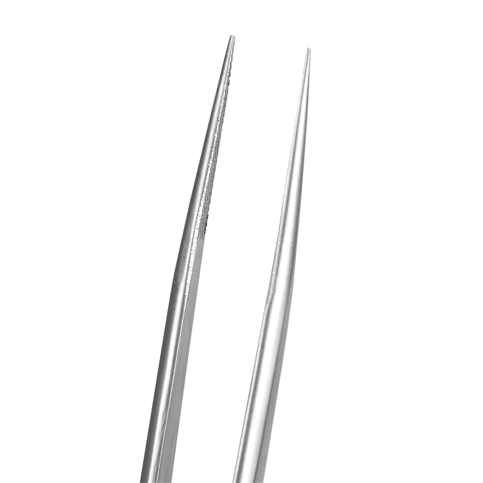 Precision Tweezers 165mm Precision Adjustable Slide Lock Tweezer for Jewelry Electronic Components Holding Tightly Repair Tool for Crafting, Jewelry,