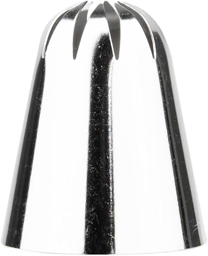 Miniatura 7 de Restaurantware Pastry Tek - Punta de pastelería reutilizable para glaseado de flores  #1G resistente a las abolladuras, punta de pastelería de acero