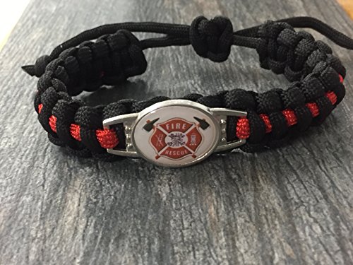 Infinity Collection Firefighter Bracelet, Firefighting Bracelet, Firefighter Paracord Gift for Firefighter or Firefighter Wife4