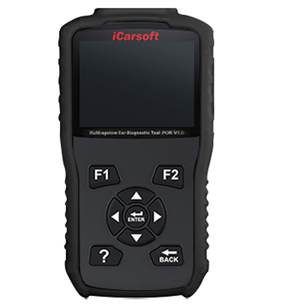 iCarsoft BMM V1.0 Auto Diagnostic Scanner for BMW and Mini with Oil Service Reset, SAS Reset New Version of I910, Black