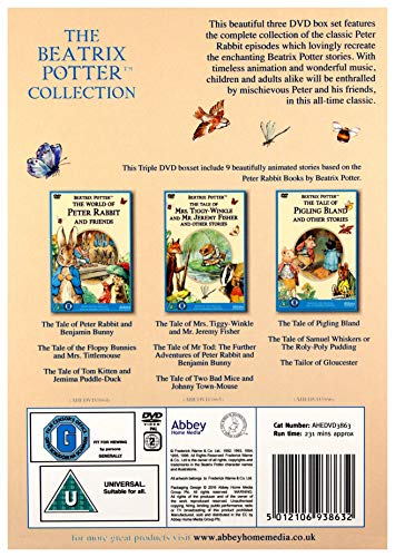 The Beatrix Potter Collection - The World Of Peter Rabbit & Friends [DVD]