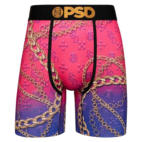 PSD Men's Bright Luxe Boxer Briefs, Multi, S2