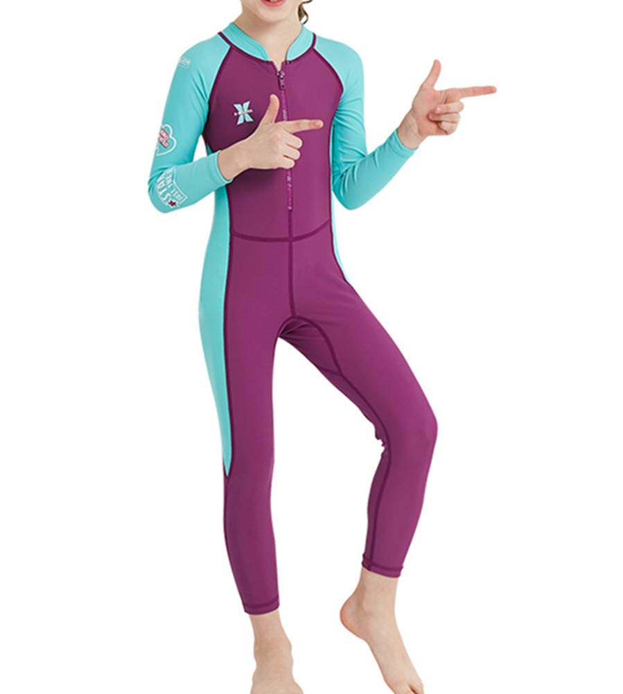 Trajes húmedos de una Pieza para jóvenes, niños y niñas para Buceo, Traje Completo y Traje de baño de Shorty