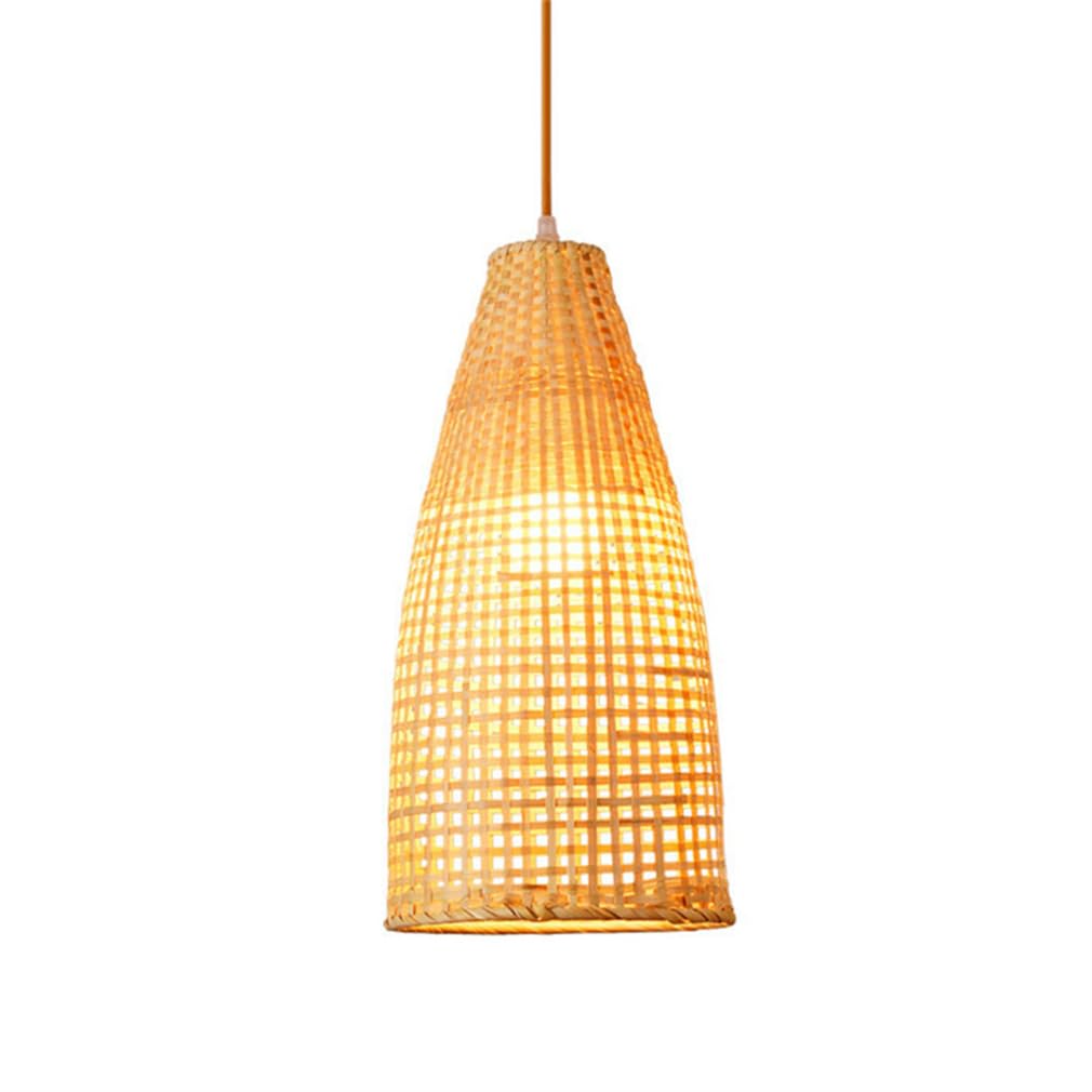 Luminaire tissé pour chambre et salle à manger esprit bohème chic