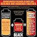 Custom Coat Black 1 Gallon Urethane Spray-On Truck Bed Liner Kit - Easy 3 to 1 Mix Ratio, Just Mix, Shake and Shoot - Professional Durable Textured Protective Coating, Prevent Rust - Car, Auto