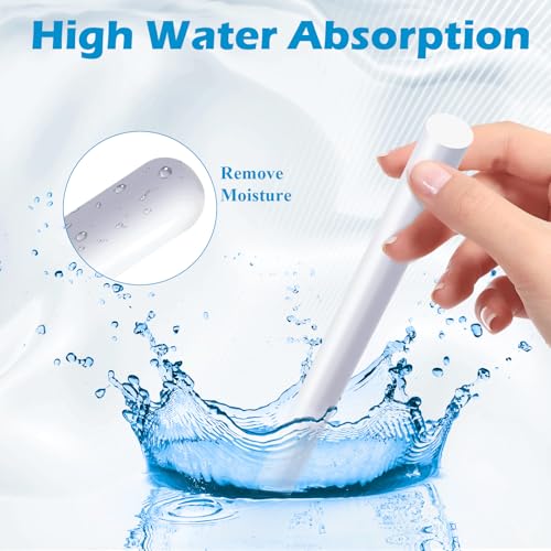 Image of Drying Rod Stick for Toys, Reusable Diatom Desiccant & Deodorizer with Quick Drying Water Absorption, Durable Moisture-Proof Dehumidifier for Bathroom, Closet and Multi-Purpose Humidity Control
