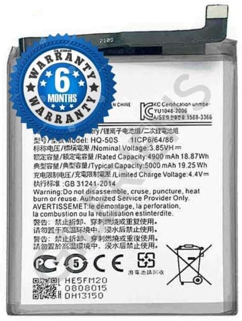 GILERINSOriginal HQ-50S Battery for Samsung A03, A03S, F02S, A02S, M02S, M02S, M025, A025F Battery with 6 Month Warranty ****(SEP0070)