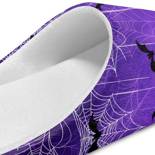 Christmas Fuzzy Slippers for Women Men Halloween House Shoes for Bedroom Indoor Slippers Cute4