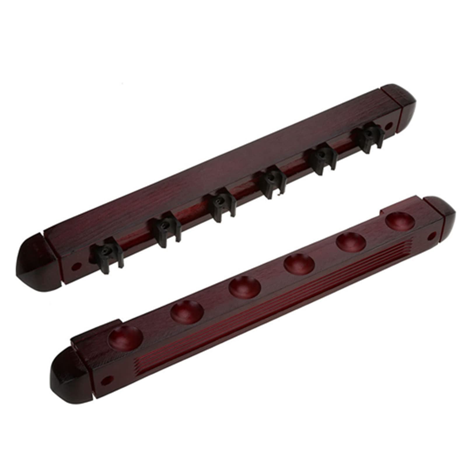 SUNGOOYUE Estante para Tacos de Billar Montado en la Pared, Soporte de Madera